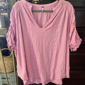 Free People Oversized Shirt